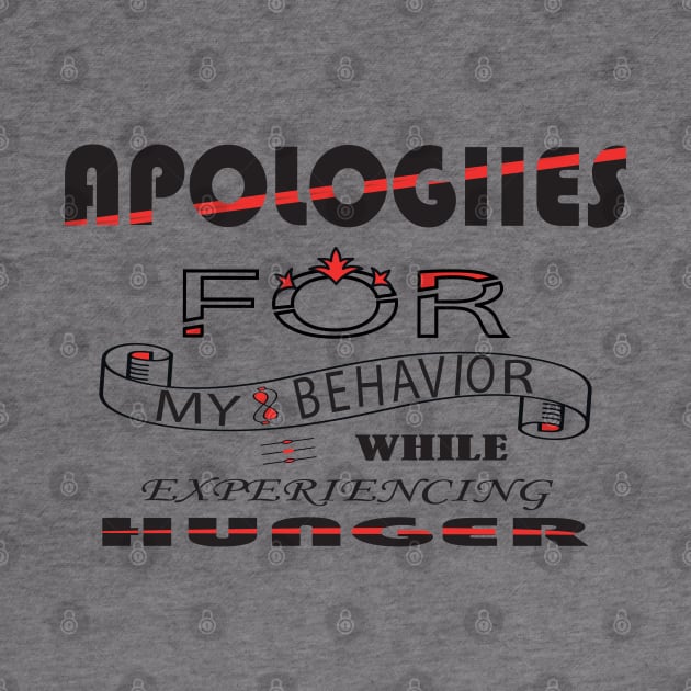 Apologies t shirt by Mirak-store 